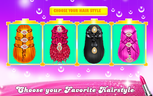 نرم افزار اندروید سالن رنگارنگ آرایش مو - Colorful Fashion Hair Salon