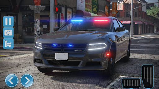 بازی اندروید راننده پلیس دوج شارژ سریع - Charger Fast Police Car Driver