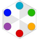 بازی نبرد نقطه - تطبیق رنگ