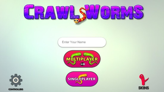 بازی اندروید خزیدن کرم - Crawl Worms