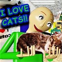 بازی معلم ریاضی ترسناک - عشق مدرسه گربه ها