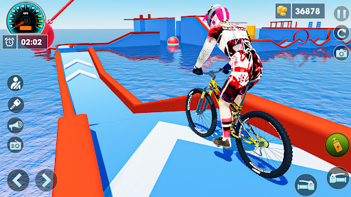 بازی اندروید مسابقه دوچرخه سواری - بازی های دوچرخه - BMX Bike Racing: Bicycle Games