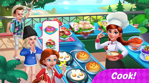 بازی اندروید خاطرات غذایی بازی آشپزی و رستوران 2020 - Food Diary: Cooking Game and Restaurant Games 2020