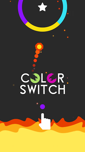 بازی اندروید سوئیچ رنگ - Color Switch