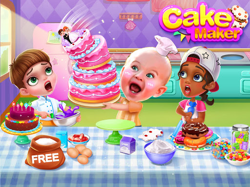بازی اندروید کیک ساز - Cake Maker