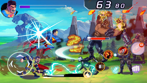بازی اندروید بازگشت ابرقهرمان - مبارزه برای انتقام‌جویان - Superhero Back - Fight for Revengers
