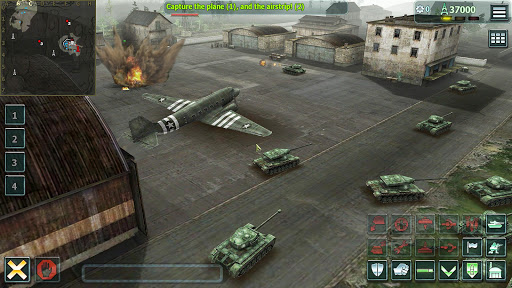 بازی اندروید درگیری ایالات متحده - نبرد تانک - US Conflict — Tank Battles