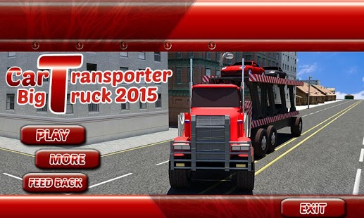 بازی اندروید کامیون تنومند حمل ماشین - Car Transporter Big Truck 2015