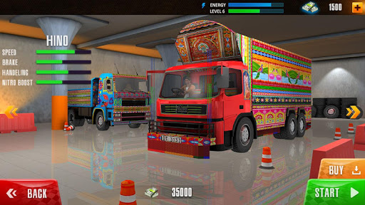 بازی اندروید شبیه ساز راننده کامیون هند - India Cargo Truck Drive Simulator