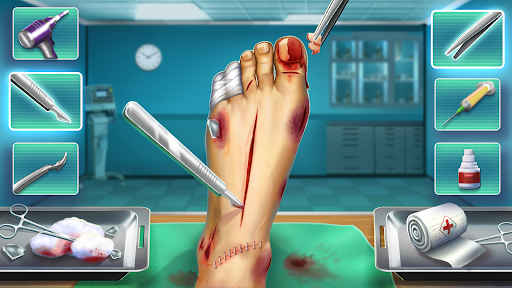 بازی اندروید شبیه ساز جراح قلب - Surgeon Simulator Doctor Games