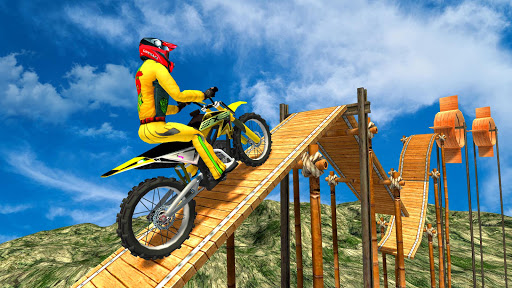بازی اندروید مسابقه جدید شیرین کاری موتور - بازی برتر موتور سیکلت - New Bike Racing Stunt 3D : Top Motorcycle Games
