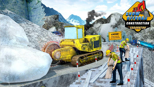 بازی اندروید بازی ساخت و ساز آفرود برفی - Snow Offroad Construction Game
