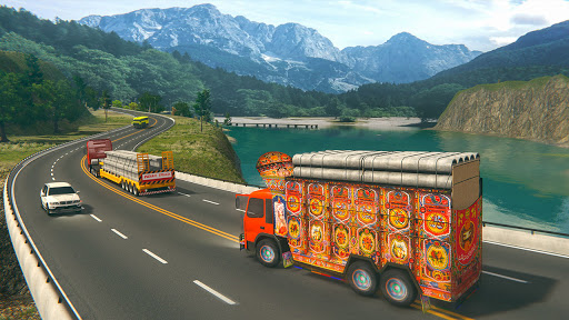 بازی اندروید شبیه ساز کامیون باربری هند - Indian Cargo Truck Driver Simulator Game -Forklift