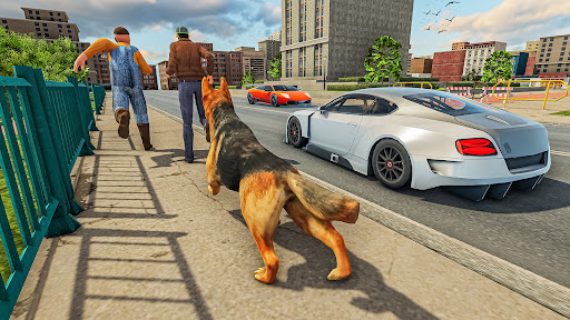 بازی اندروید شبیه  ساز سگ ژرمن شپ - Dog Simulator Sheep Dog Games