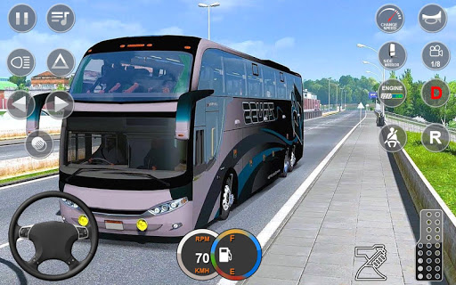 بازی اندروید رانندگی غیر ممکن با اتوبوس - رانندگی با اتوبوس خارج از کشور - Impossible Bus Stunt Driving: Offraod Bus Driving