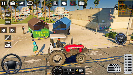 بازی اندروید بازی شبیه ساز تراکتور کشاورزی - Farming Tractor Simulator Game