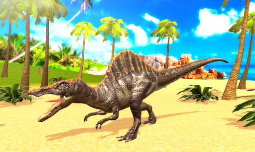 بازی اندروید شبیه ساز اسپینوسوروس  - Spinosaurus Simulator