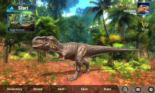 بازی اندروید شبیه ساز تیرانوسوروس - Tyrannosaurus Simulator