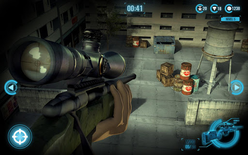 بازی اندروید تک تیرانداز - Sniper Gun 3D - Hitman Shooter