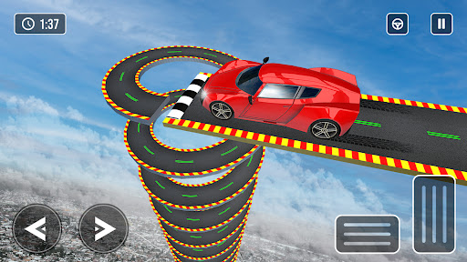 بازی اندروید بازی مسابقه ماشین - شیرین کاری سه بعدی - Car Games 3D Stunt Racing Game