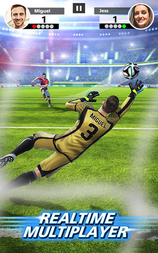 بازی اندروید ضربه فوتبال چند نفره - Football Strike - Multiplayer Soccer