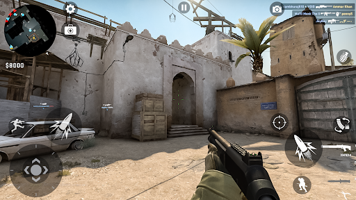 بازی اندروید ضربه اسلحه - بازی های تیراندازی - FPS Gun Strike: Shooting Games
