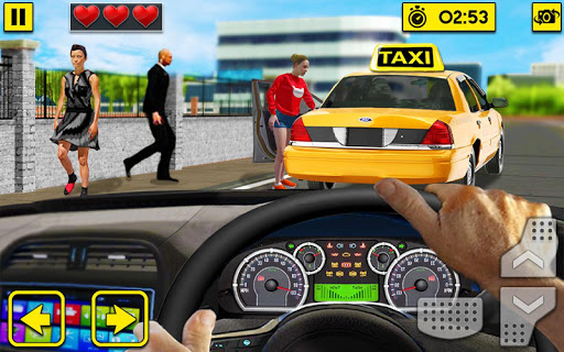 بازی اندروید شبیه ساز رانندگی تاکسی شهر - رانندگی رایگان تاکسی تلفنی - City Taxi Driving Sim 2020: Free Cab Driver Games