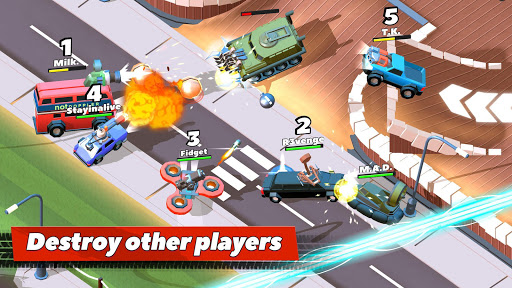 بازی اندروید تصادف ماشین - Crash of Cars