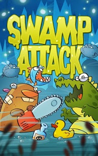 بازی اندروید حمله مرداب - Swamp Attack