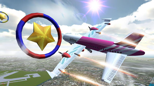 بازی اندروید پرواز هواپیما - 3D Flight Sim - Airplane