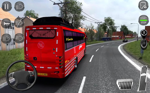 بازی اندروید شبیه ساز اتوبوس - Euro Coach Bus Simulator 2020 : Bus Driving Games