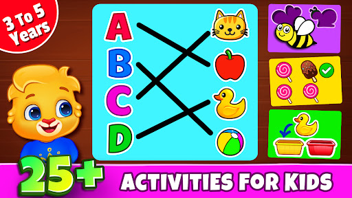 بازی اندروید بازی های کودکان 3 - 5 - Kids Games: For Toddlers 3-5