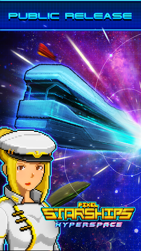 بازی اندروید فضاپیمای پیکسل - Pixel Starships™ : Hyperspace