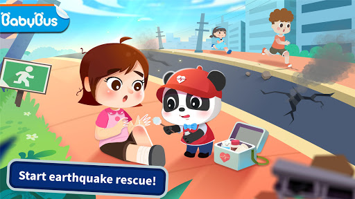 بازی اندروید کودک پاندا - نجات از زلزله 2 - Baby Panda: Earthquake Rescue 2