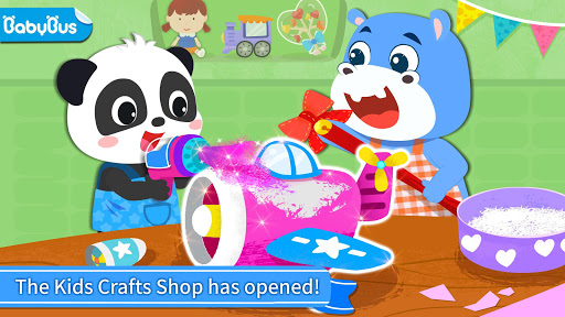 بازی اندروید صنایع دستی پاندا کوچولو - Baby Panda's Kids Crafts DIY