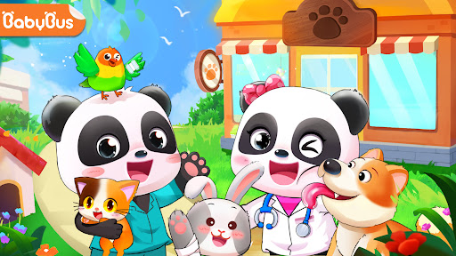 بازی اندروید مرکز مراقبت از حیوانات خانگی بچه پاندا - Baby Panda's Pet Care Center