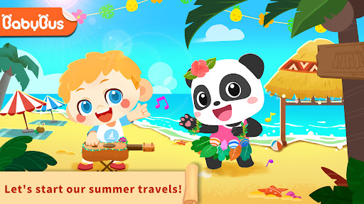بازی اندروید سفرهای تابستانی پاندا کوچک - Little Panda's Summer Travels