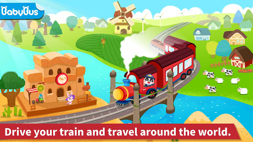 بازی اندروید قطار پاندا کوچولو - Baby Panda's Train