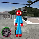پرواز - قهرمان استیکمن عنکبوتی طناب - گانگستر عجیب