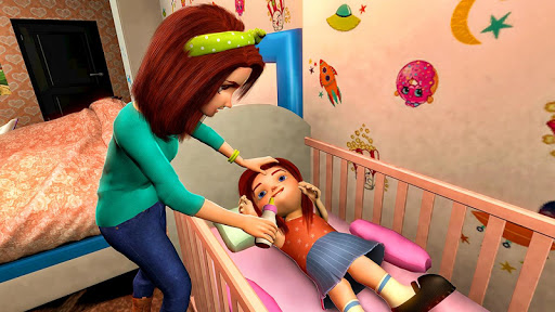 بازی اندروید مادر مجازی - خانواده مامان - Virtual Mother Game: Family Mom Simulator