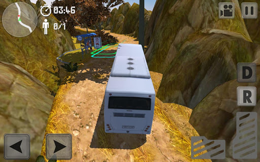 بازی اندروید جاده کوهستانی اتوبوس - Off-Road Hill Climber: Bus SIM