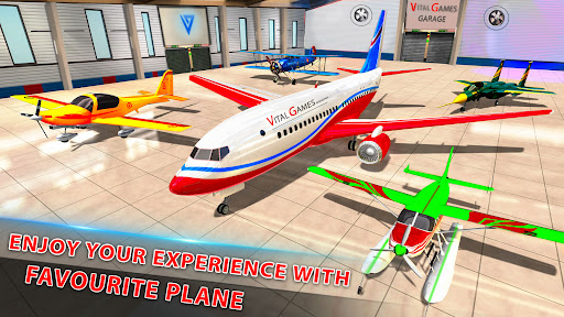 بازی اندروید شبیه ساز پرواز هواپیمای شهر  - City Flight Airplane Simulator