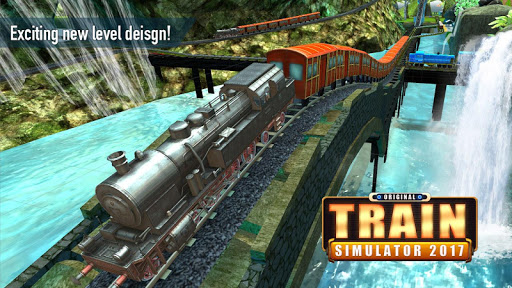 بازی اندروید شبیه ساز اصلی قطار 2017 - Train Simulator 2017 - Original
