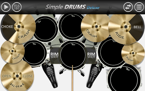 بازی اندروید جاز ساده - لوکس - Simple Drums - Deluxe