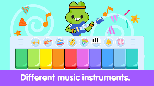 بازی اندروید بازی های کودکانه موسیقی پیانو - Baby Piano Kids Music Games