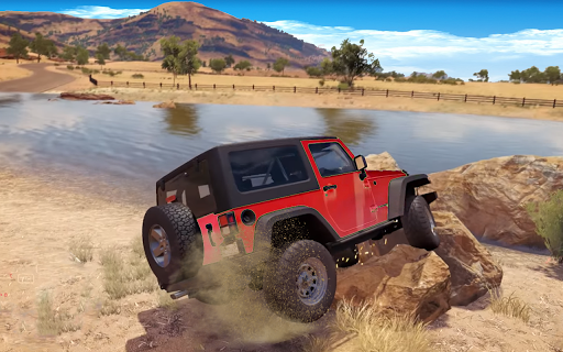 بازی اندروید ماجراجویی رانندگی با جیب آفرود - Offroad Xtreme Jeep Driving Adventure