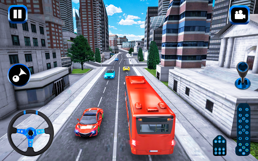 بازی اندروید ماجراجویی پارکینگ اتوبوس مدرن - Modern Bus Parking Adventure - Advance Bus Games