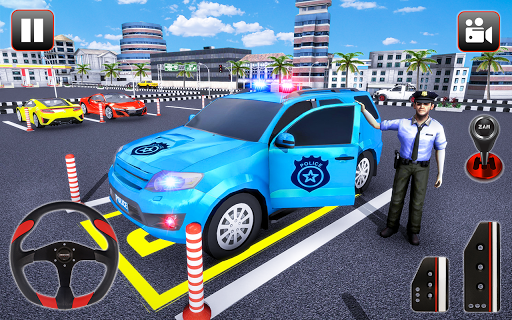 بازی اندروید ماجراجویی پارکینگ پلیس - بازی سه بعدی یورش ماشین - Police Parking Adventure - Car Games Rush 3D